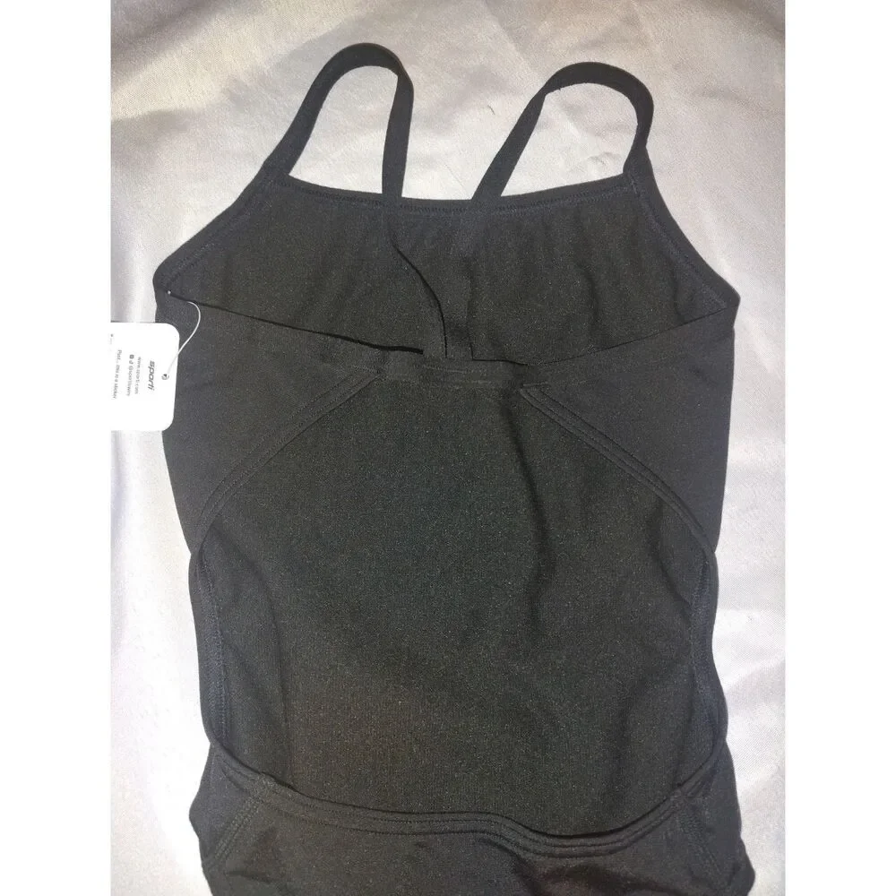 NWT Sporti HydroLast Micro Back One Piece Swimsuit Size 24 0 XXS Competitive - Picture 4 of 7